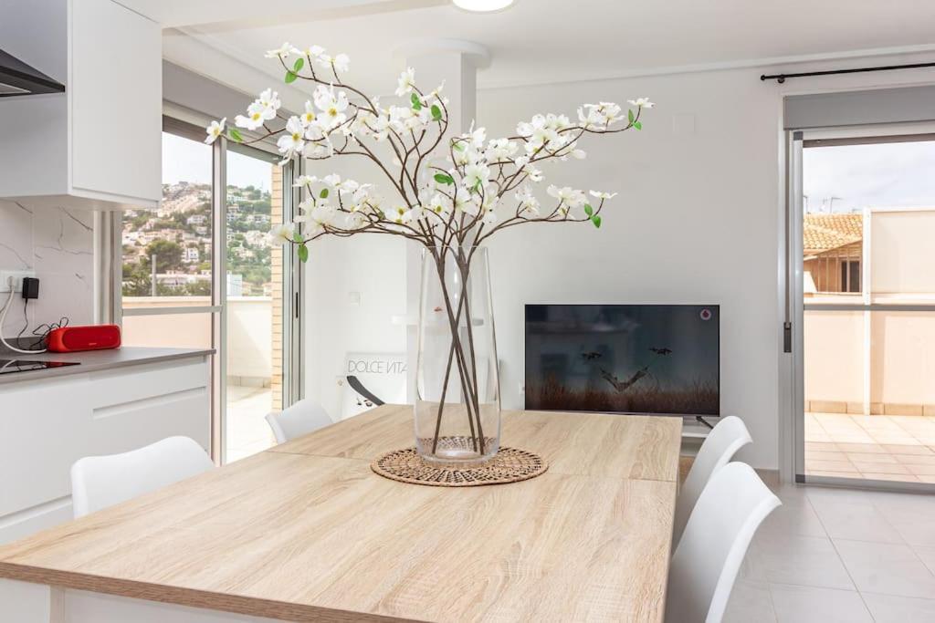 Atico Con Terraza Y Piscina Lägenhet Peñíscola Exteriör bild