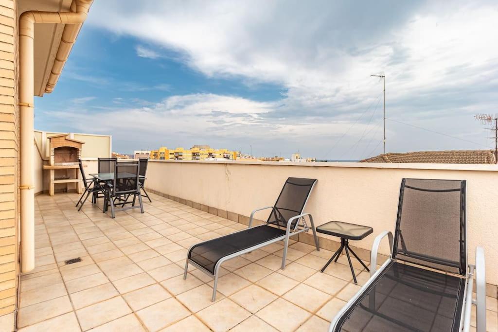 Atico Con Terraza Y Piscina Lägenhet Peñíscola Exteriör bild